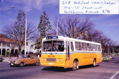 Bus 228 - Northbourne Ave (Photo: Ian Cooper)