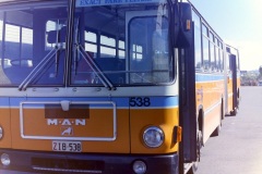 BUS 538 - WODEN DEPOT