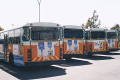 Buses-665-670-662-666-Belconnen-Depot-