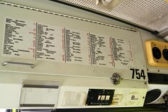 BUS 754.- ROUTE LISTING