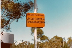 Bus Stop - Northbourne Ave