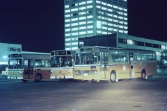 Volvo B58-56 and two Leyland Nationals